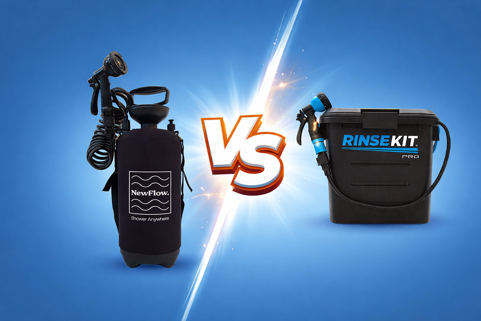 RinseKit Alternative UK: Best Portable Shower for Van Life, Surfing & Camping